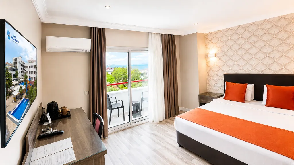 DOUBLE SUPERIOR SEA VIEW Room, Billurcu Hotel Sarimsakli, Izmir