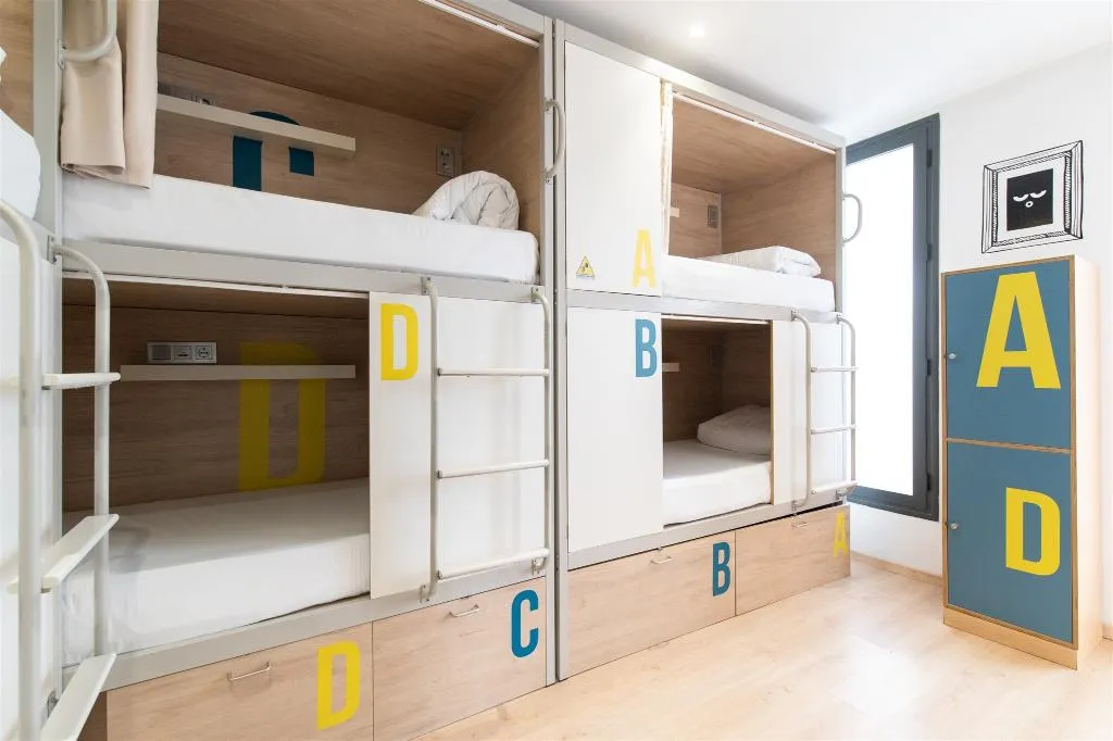 Room CAPACITY 8 Room, U-Sense For You Hostel Sevilla, Seville