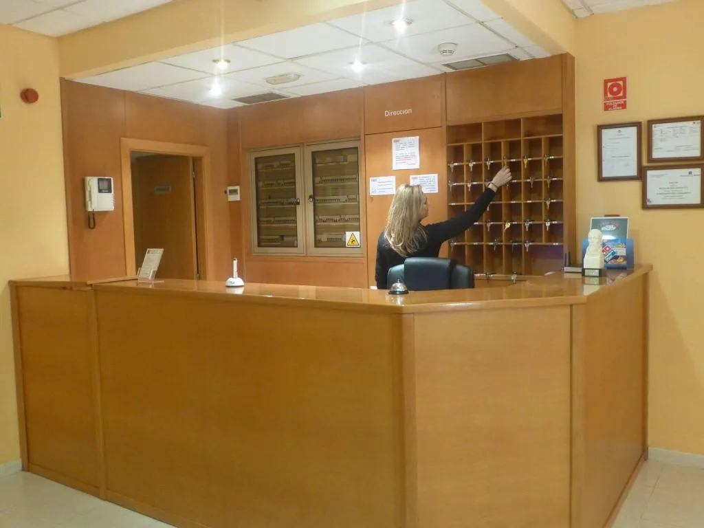 Lobby, Hostal El Val, Madrid