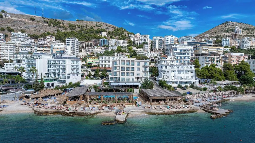 General view, Grand Hotel Saranda, Southern Albania