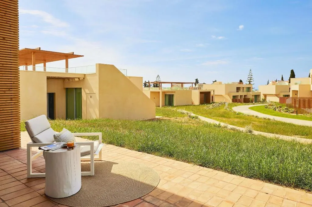 Terrace, White Shell Beach Villas, Algarve