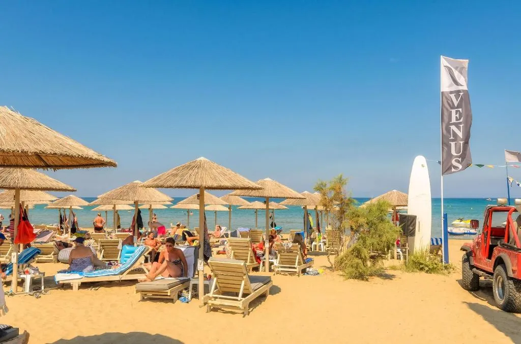 Beach, Venus Resort, Zante