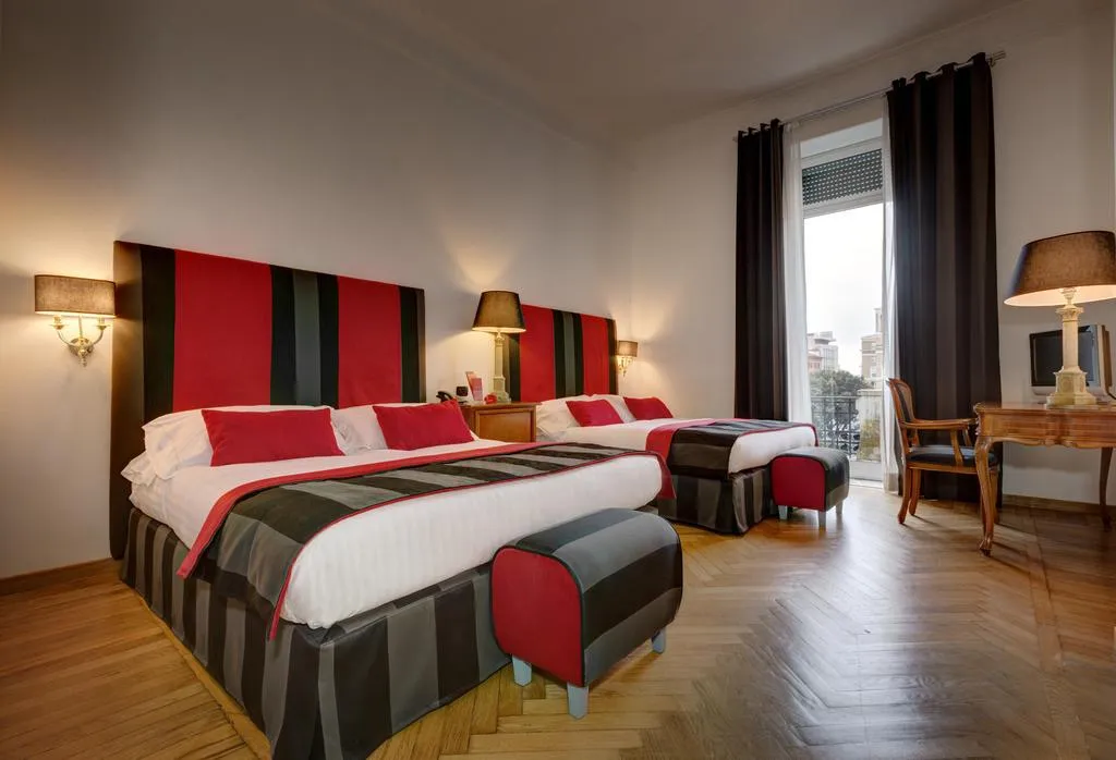 FAMILY ROOM DELUXE Room, Hotel Alpi, Rome