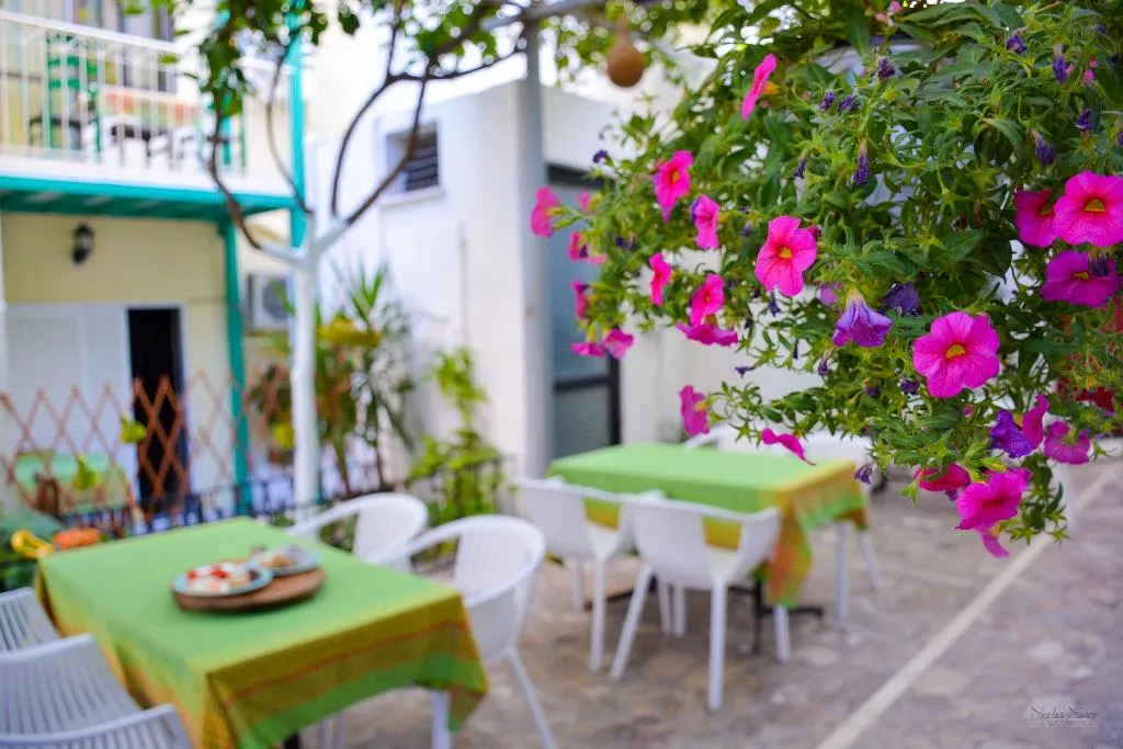 Restaurant, Lefka Hotel, Rhodes