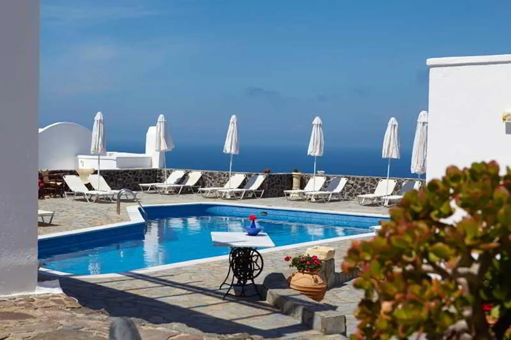 Pool, Agnadi Villas, Santorini