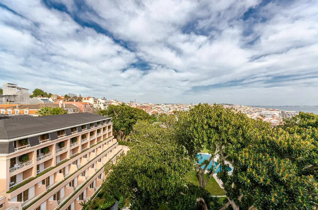 General view, Olissippo Lapa Palace, Lisbon