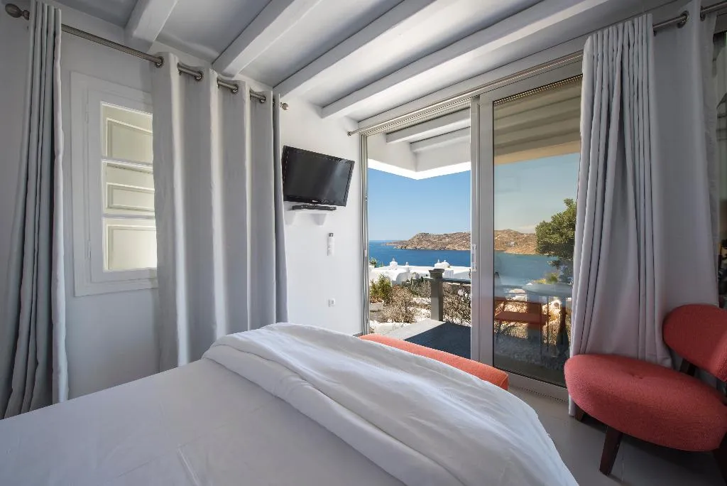 Double or Twin SUPERIOR SEA VIEW Room, Greco Philia Elia Mykonos, Halkidiki
