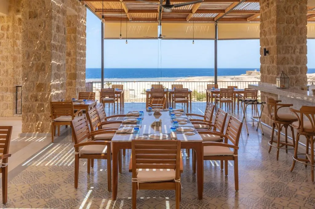 Terrace, Wadi Sabarah Lodge, Red Sea Riviera