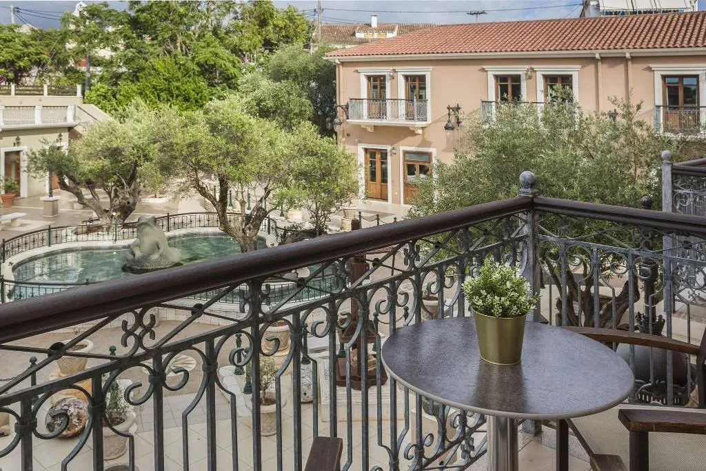 Terrace, Balhambra Suites, Kefallinia