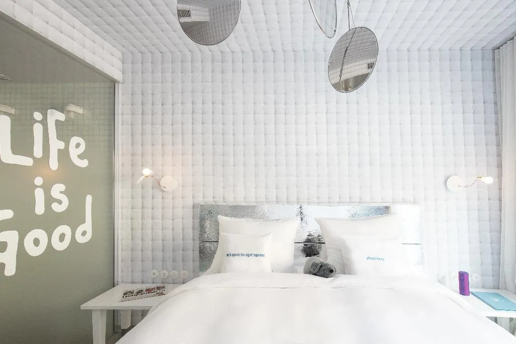 DOUBLE WITH BALCONY Room, 25hours Hotel Piazza San Paolino, Florence