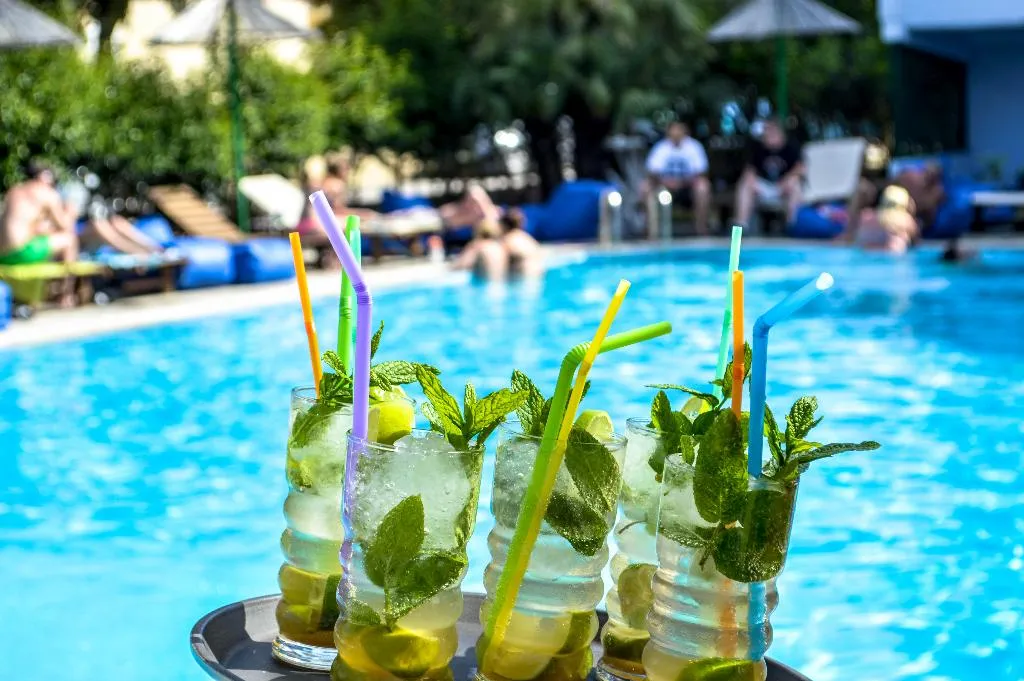 Bar, Area Blue Beach Apartment, Rhodes