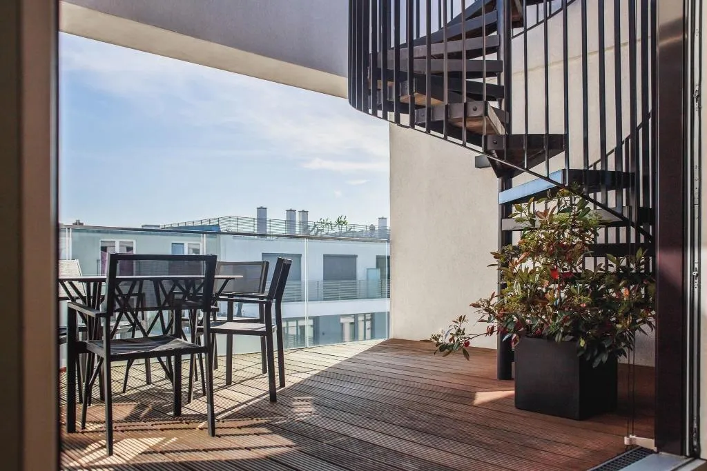 Terrace, The Circus Apartments, Berlin