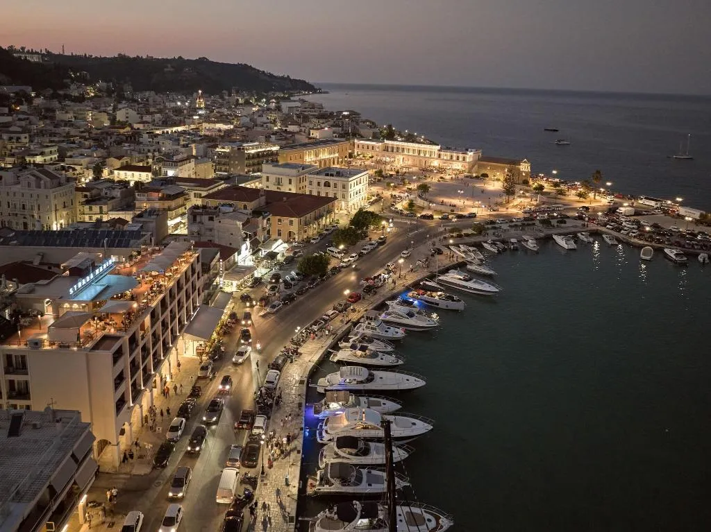 General view, Strada Marina, Zante