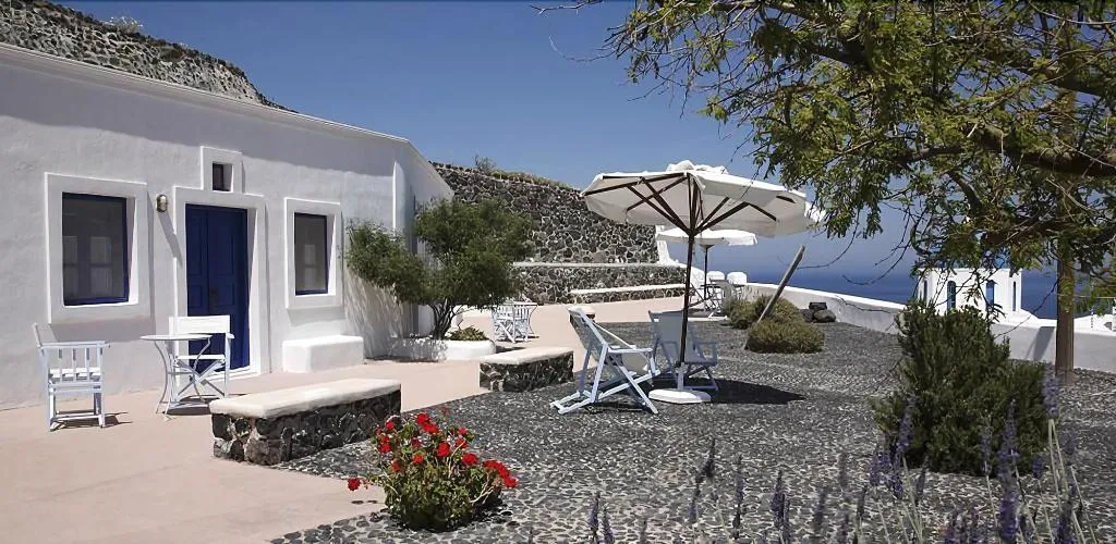Terrace, Aghios Artemios Traditional Houses, Santorini