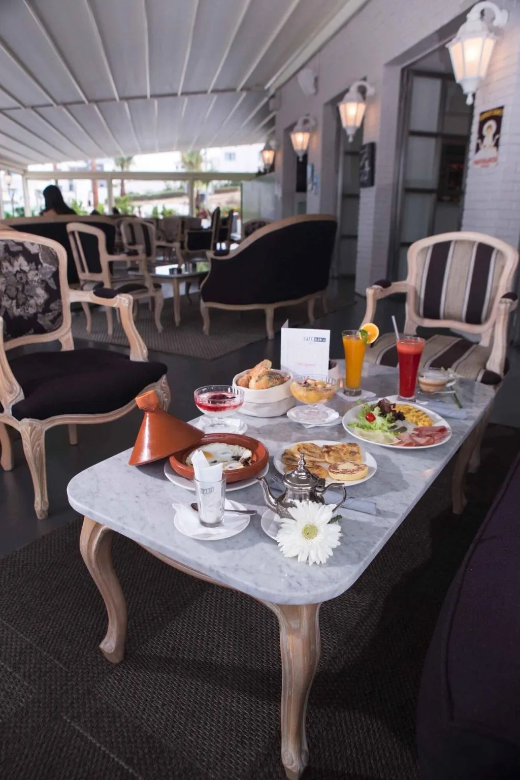 Restaurant, Villa Blanca Urban Hotel, Casablanca