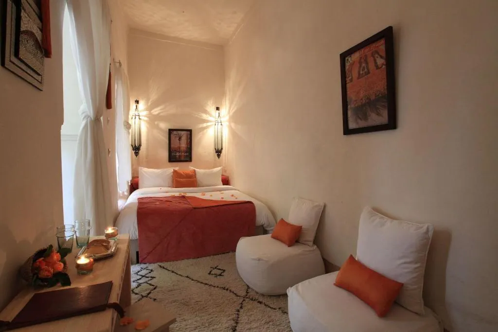 Room, Riad Al Jazira, Marrakech