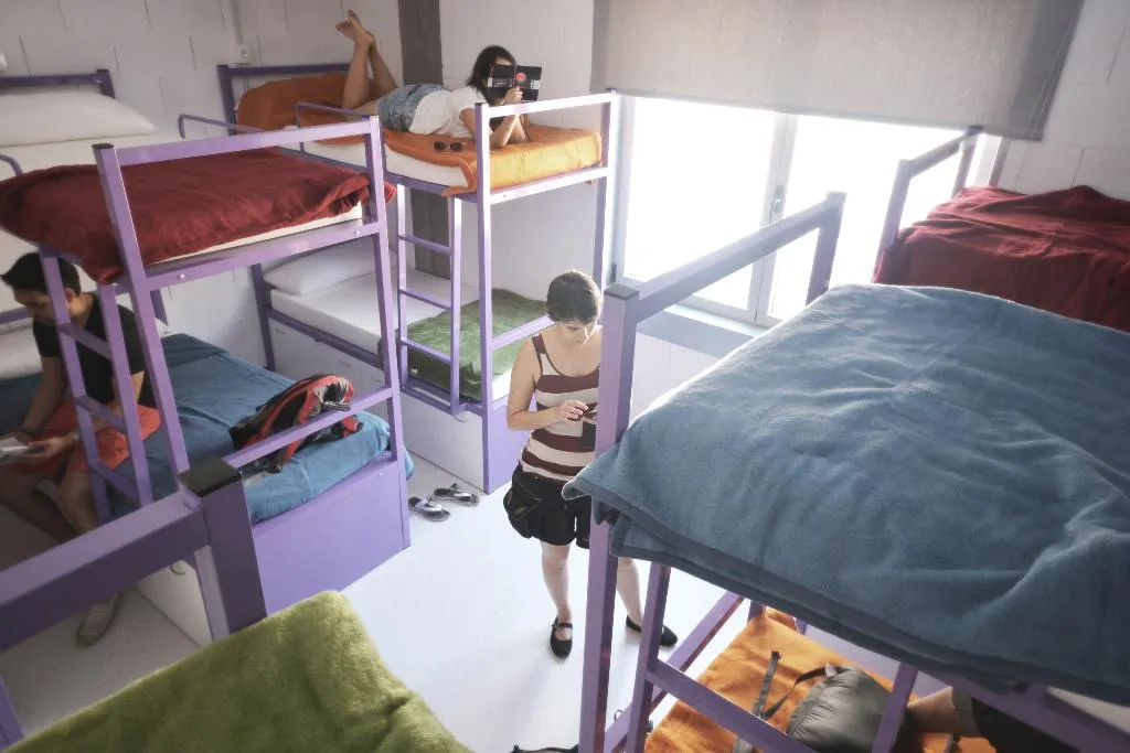 Bed in dormitory STANDARD Room, Scout Madrid Hostel, Madrid