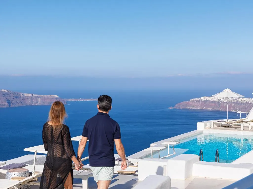 Pool, Astra Suites, Santorini