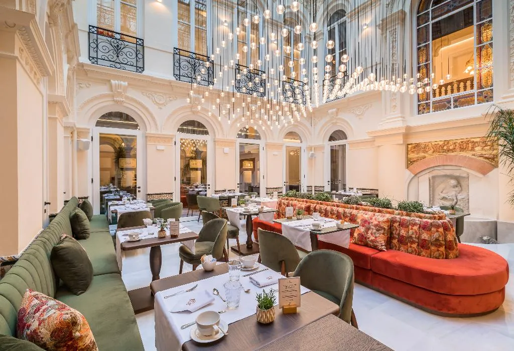 Restaurant, Palacio Gran Via, A Royal Hideaway Hotel, Andalucia