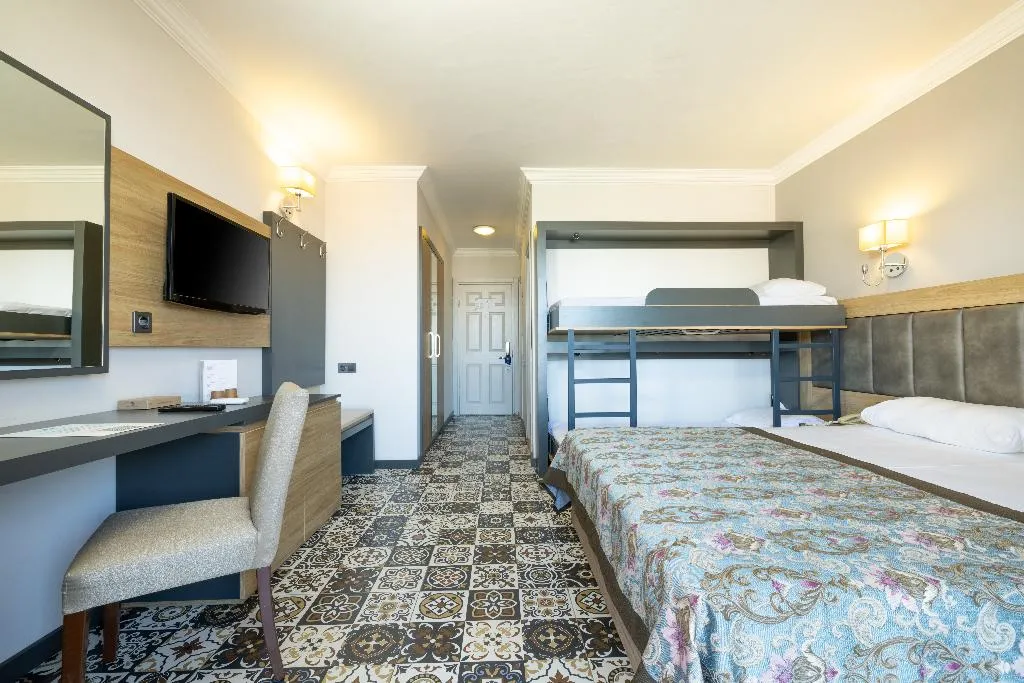 DOUBLE BUNK BED Room, Crystal Aura Aqua Collection, Antalya