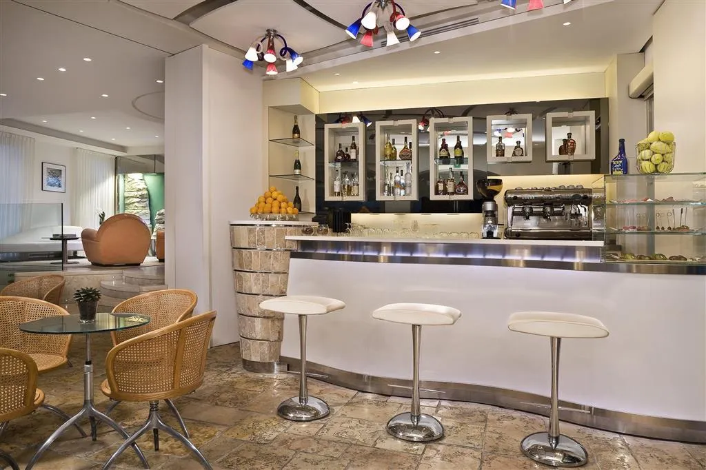 Bar, Hotel Villa Blu Capri, Naples
