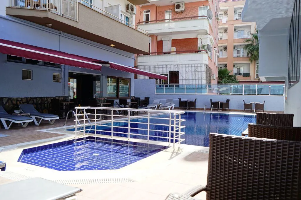 Pool, Aslan Corner Kleopatra Hotel, Antalya