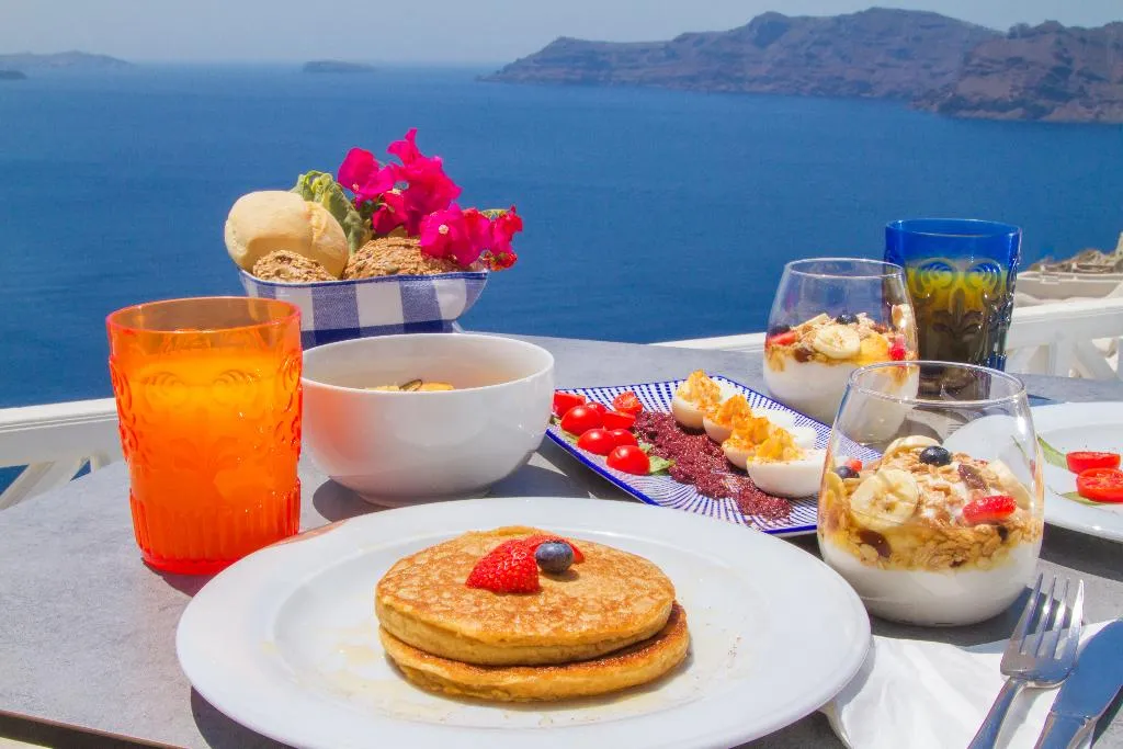Restaurant, Alexander's Suites, Santorini