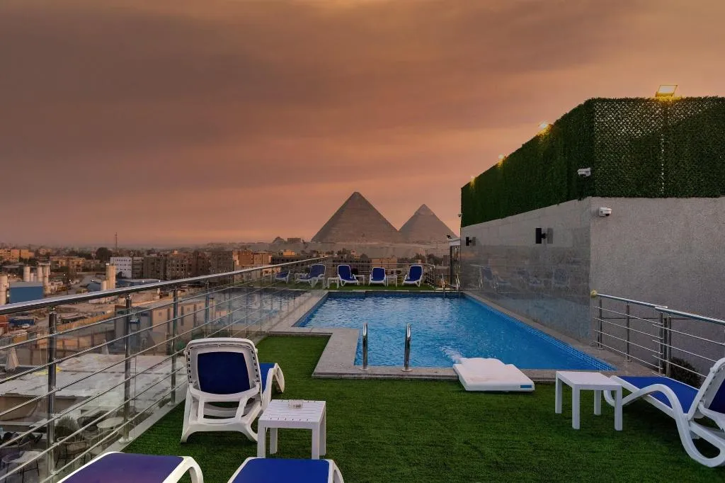General view, Pyramids Yard Hotel, Cairo