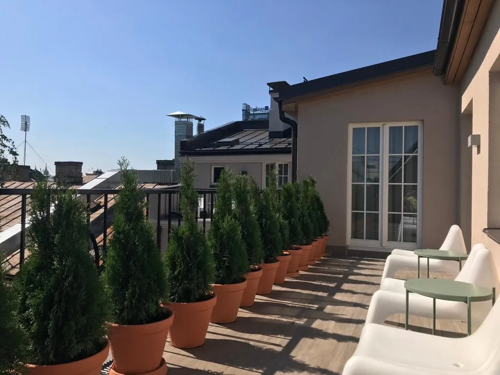 APARTMENT ONE BEDROOM WITH TERRACE Room, Riga Lux Apartments Skolas Street 20, Riga