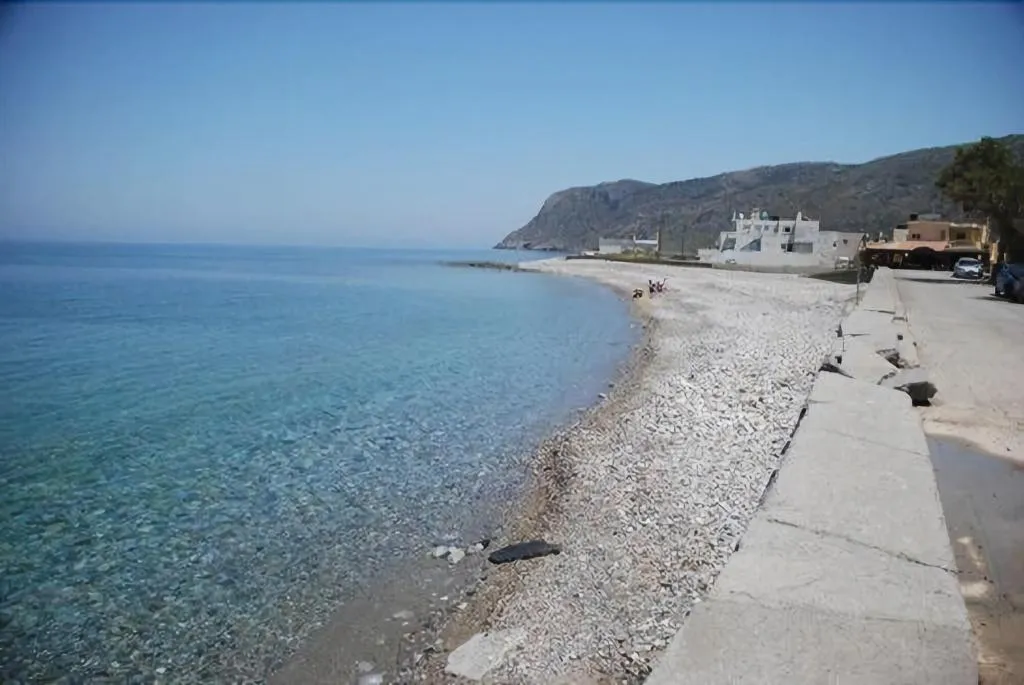 Beach, Socrates Apartments & Restaurant, Crete