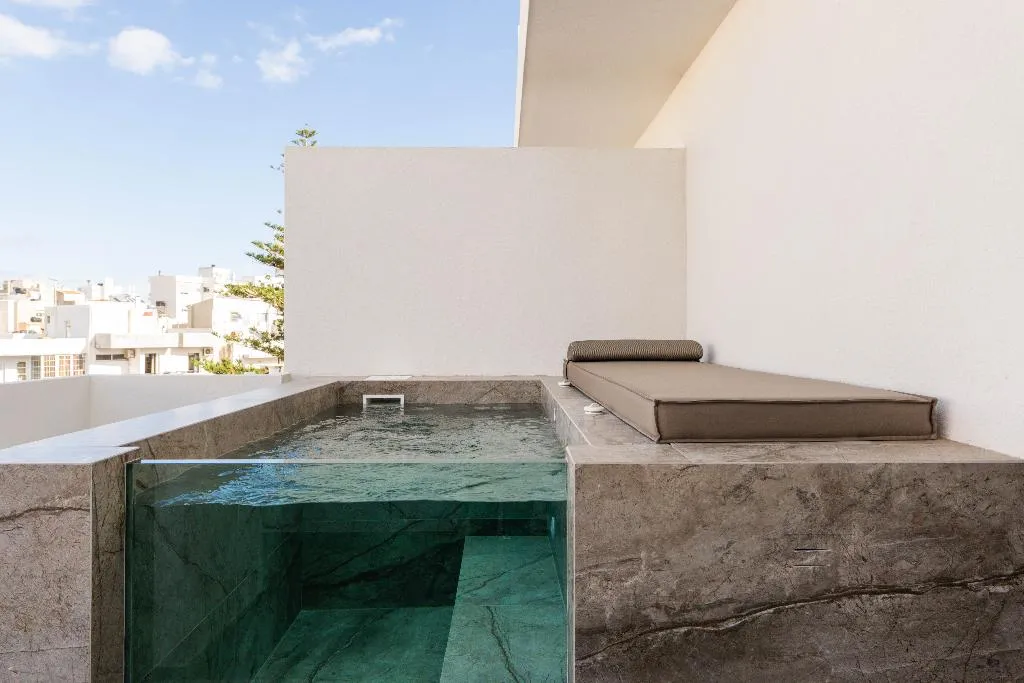 SUITE WITH PRIVATE POOL Room, Ethereal White Resort, Crete