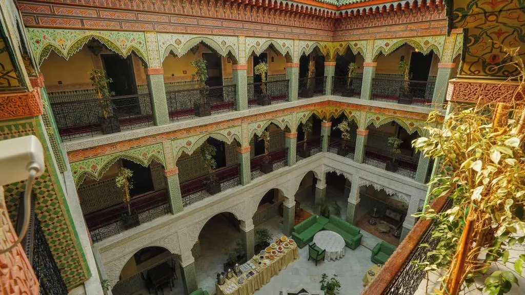 Lobby, Riad Reda, Fez