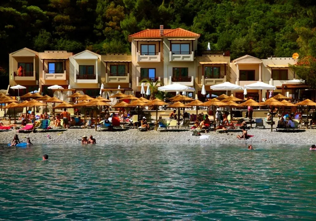 Beach, Blue Green Bay 3K, Skiathos