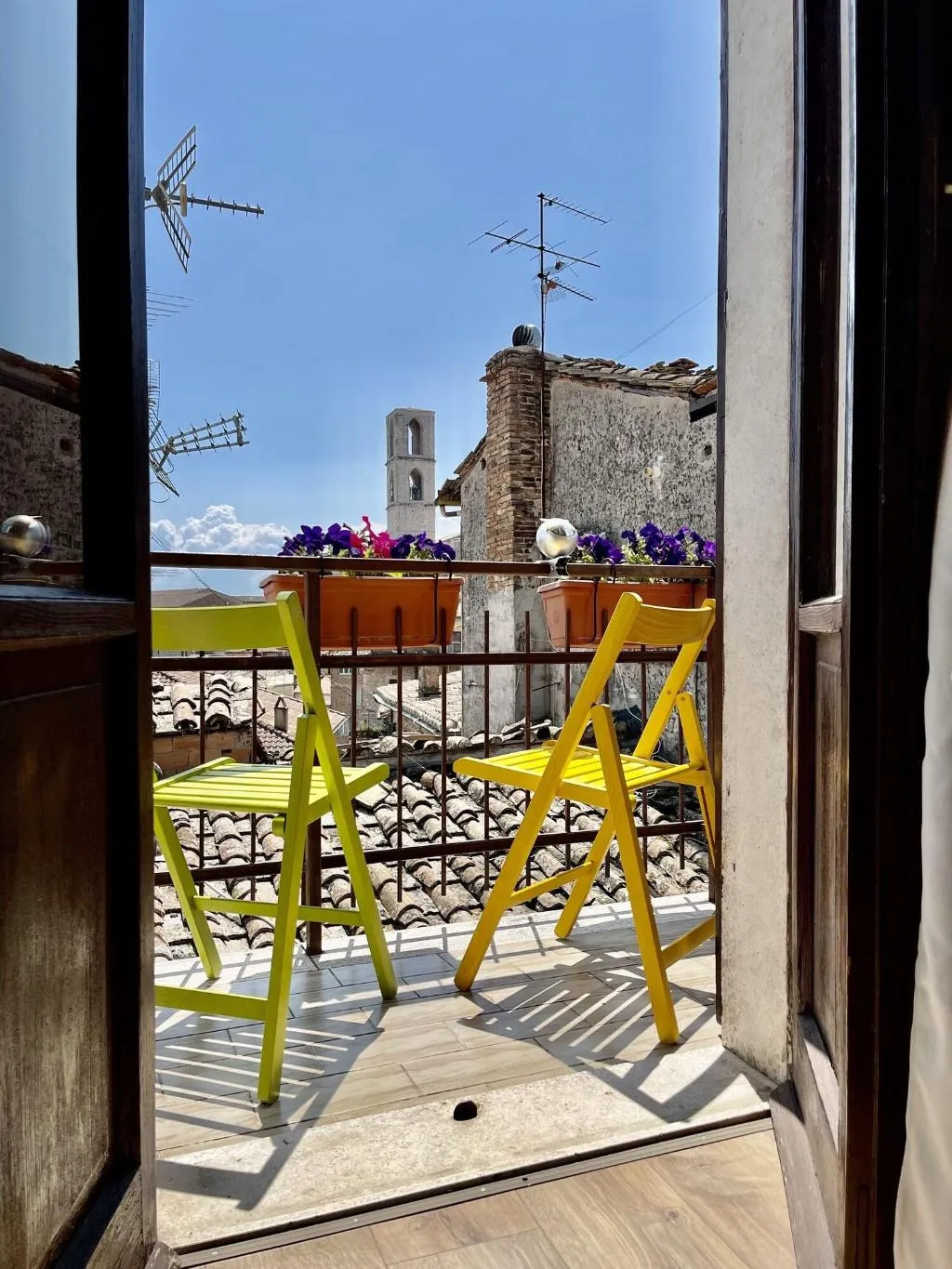 Terrace, Hotel Sant'Ercolano, Perugia