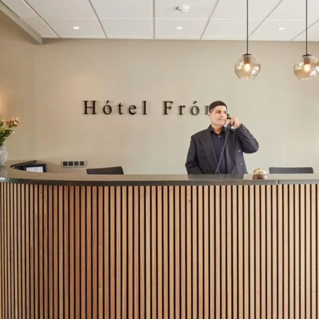 Lobby, Hotel Fron, Reykjavik