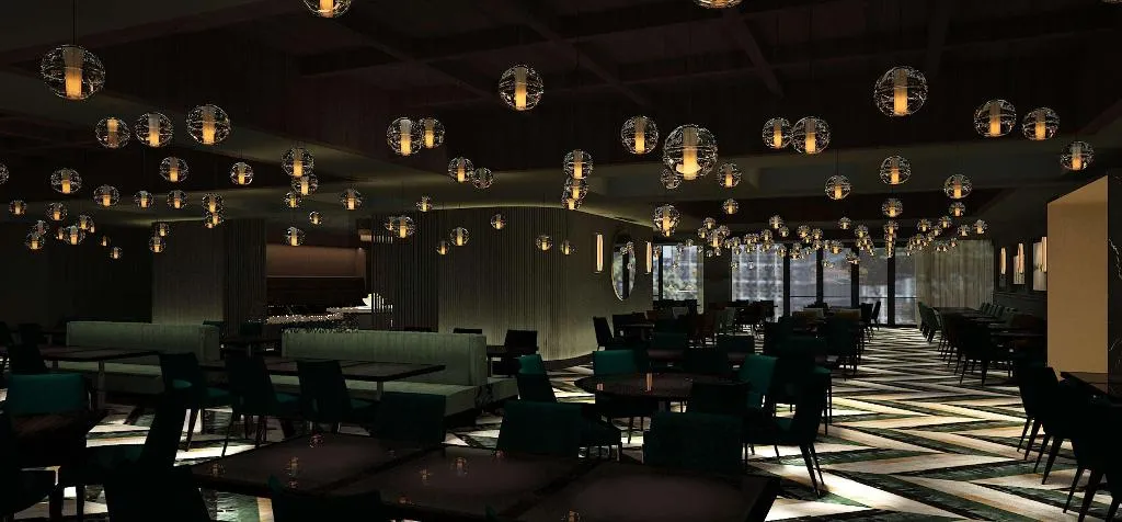Restaurant, Hilton Rome Eur La Lama, Rome
