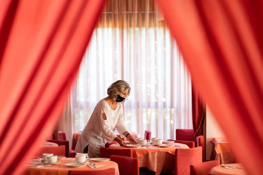 Restaurant, Hotel Rivamare, Venice
