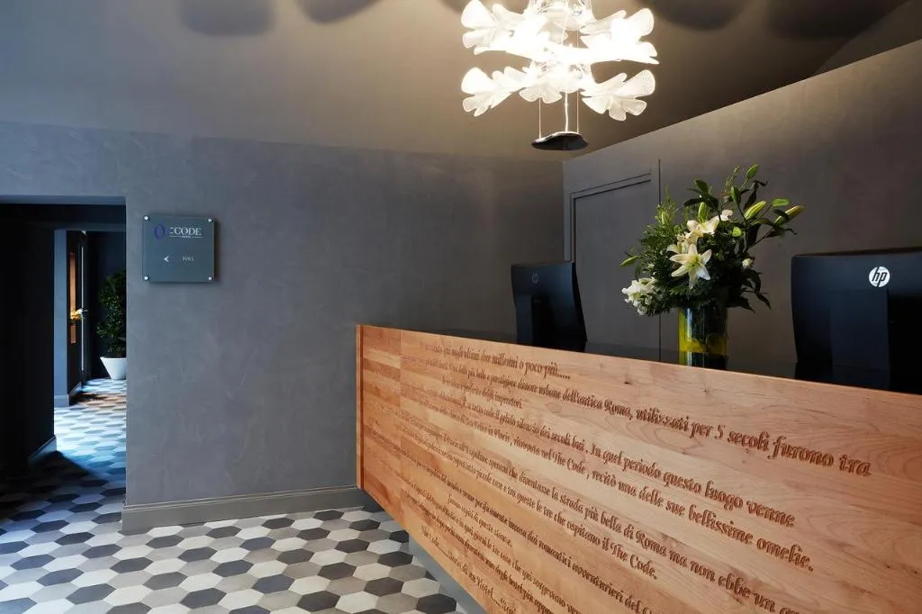 Lobby, The Code Hotel, Rome