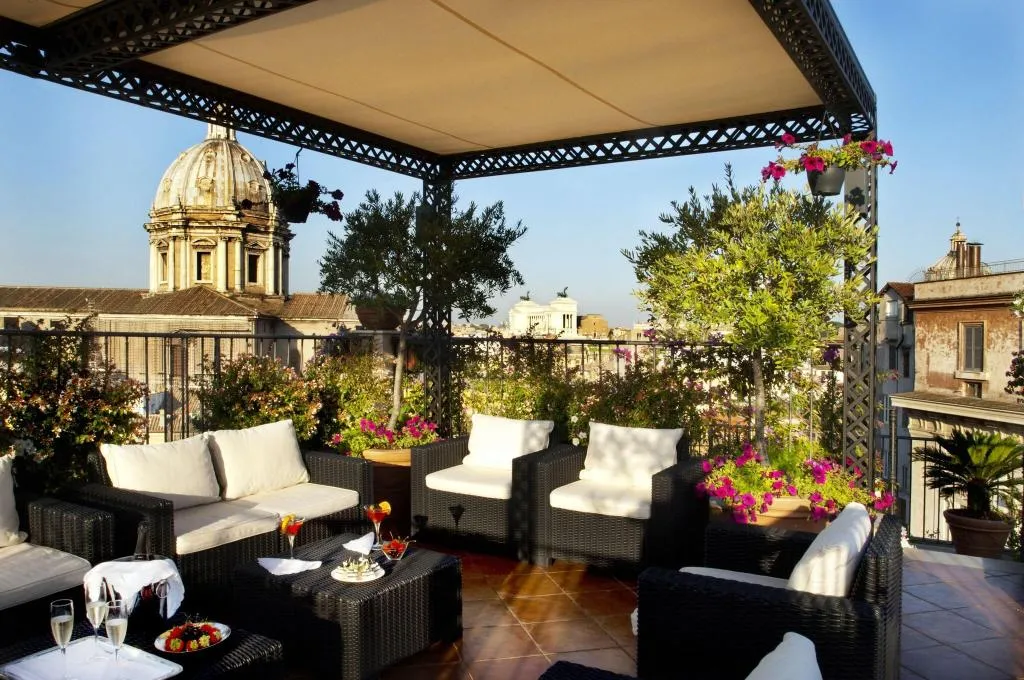 Terrace, Boutique Hotel Campo de Fiori, Rome