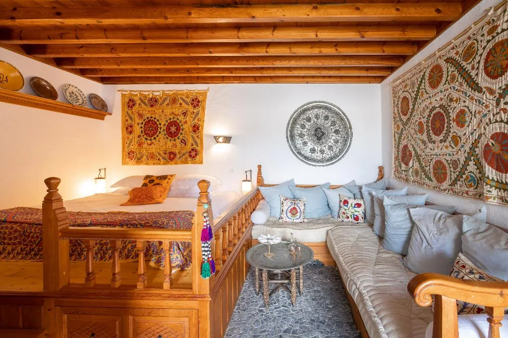 SUITE WITH DOUBLE BED Room, Melenos Art Boutique Hotel, Rhodes