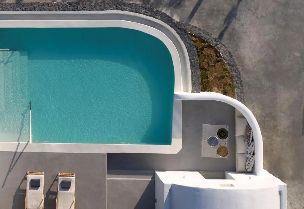 SUITE WITH PRIVATE POOL Room, Santo Pure Oia Suites and Villas, Santorini