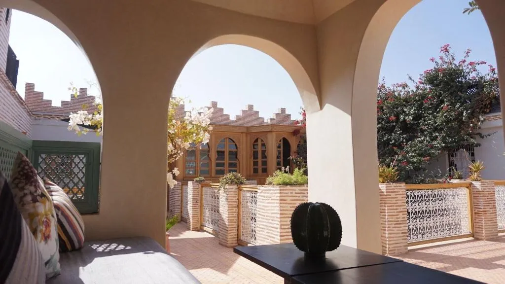 Terrace, Riad Samsli, Marrakech