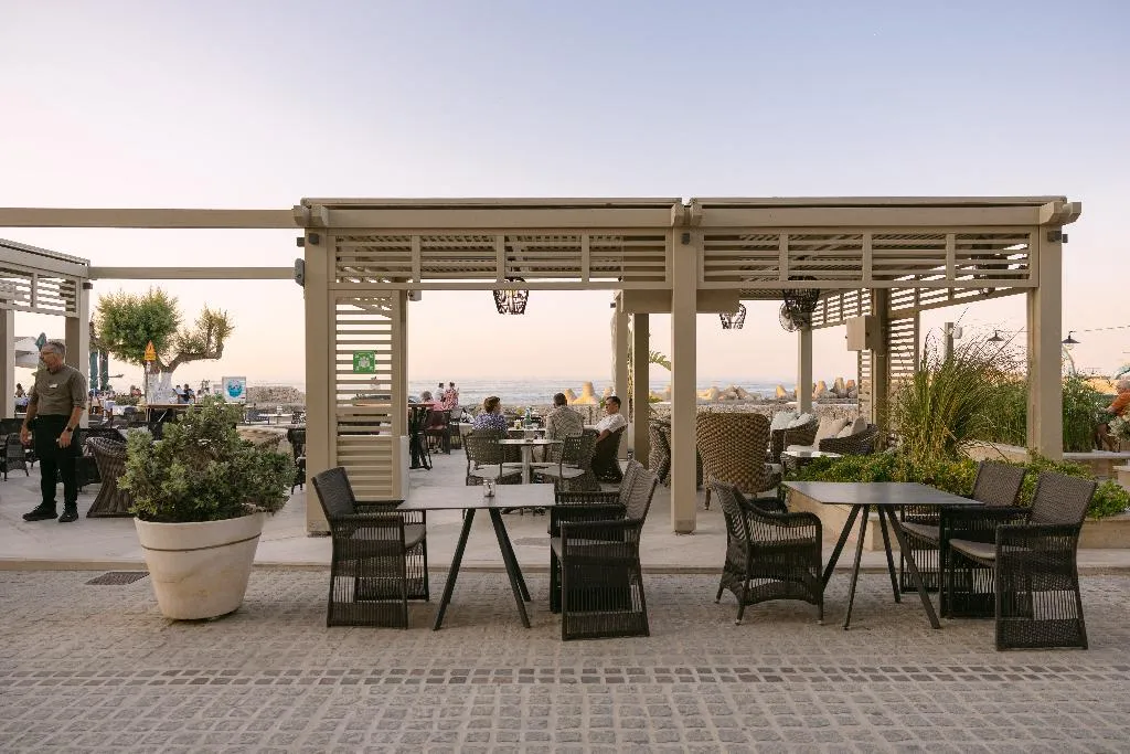 Terrace, Ideon Hotel, Crete