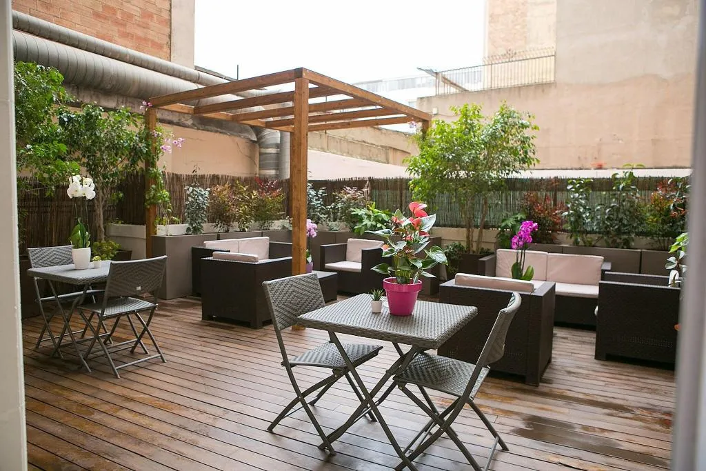 Terrace, Blanc Guesthouse, Barcelona