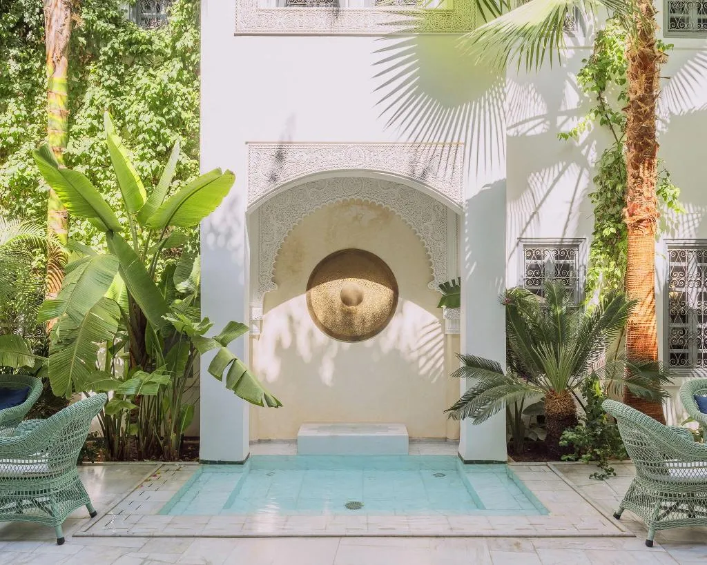 Lobby, Riad Idra, Marrakech