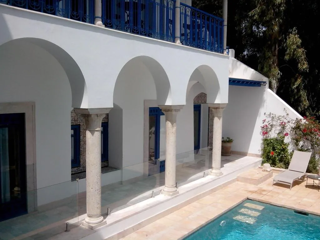 Pool, La Villa Bleue, Tunisia