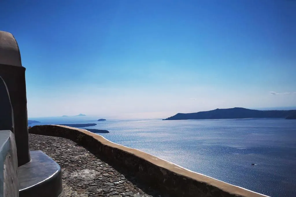 General view, Remezzo Villas, Santorini
