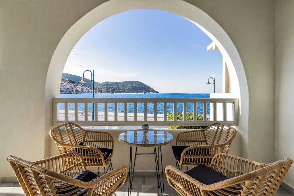 Terrace, Sunrise Village, Skiathos