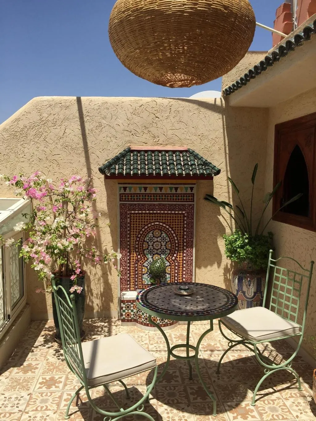 Terrace, Dar Barbi Maison D'Hôte, Marrakech