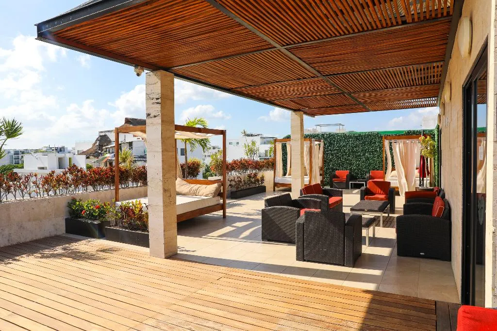 Terrace, Grand Fifty Suites, Playa Del Carmen